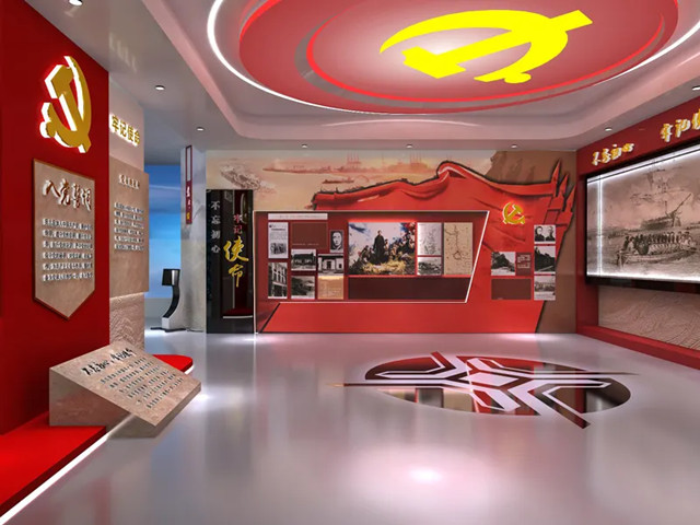 黨建展廳展館設計內容應根據黨建主體性質來劃分